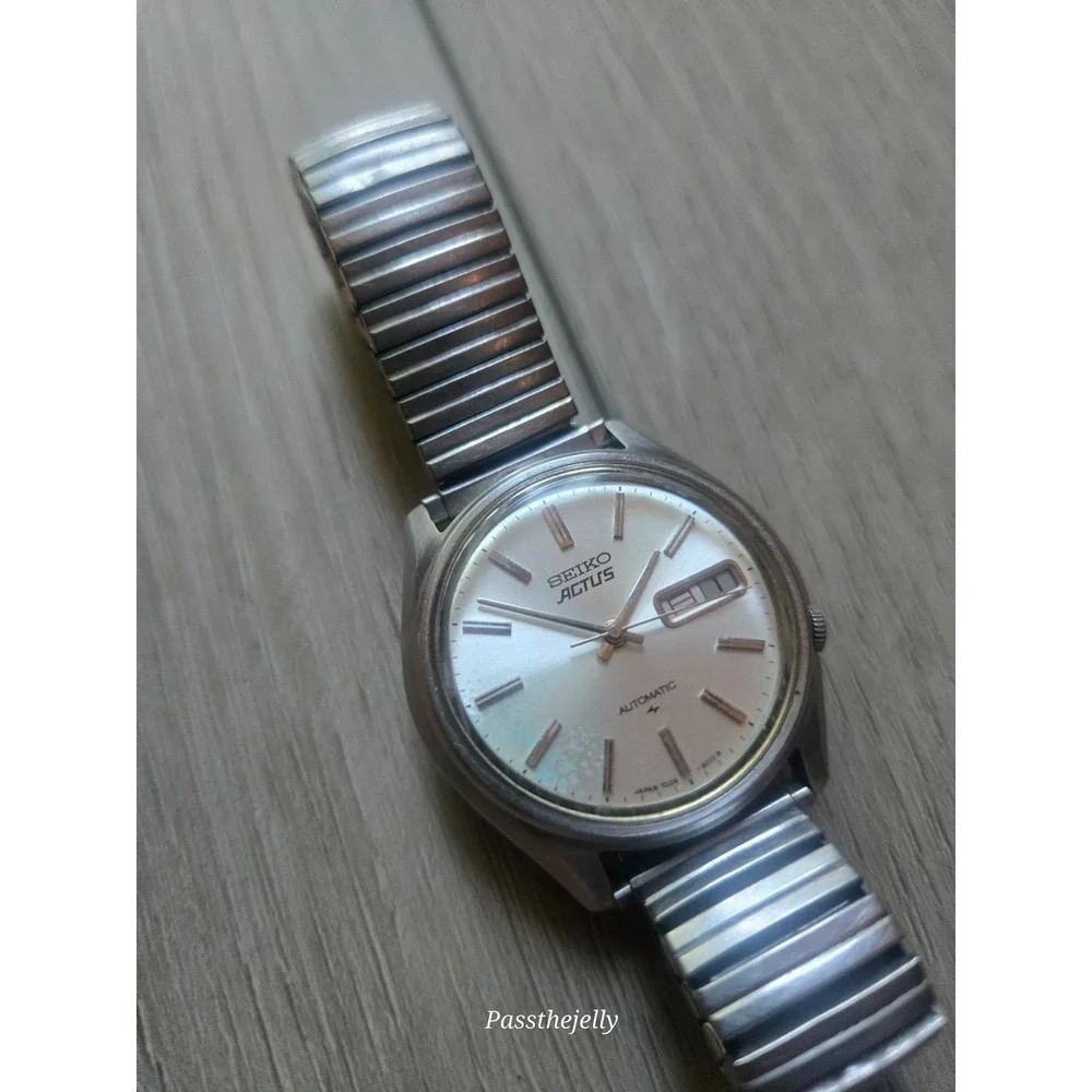 Vintage Seiko Actus 7009-3010 Automatic‎ Day Date JDM Japan Mens Watch